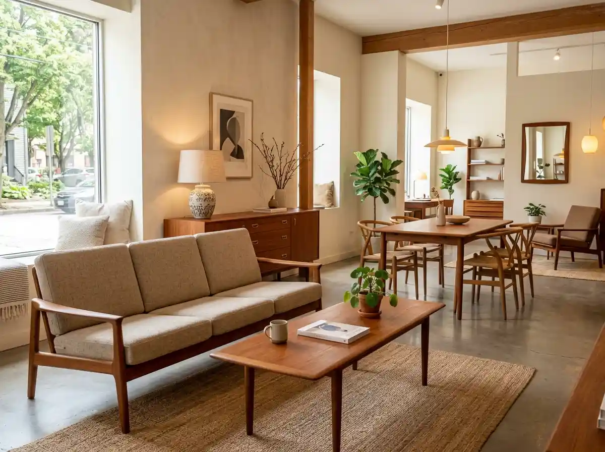 Katalog lengkap produk furniture kayu jati scandinavian bergaya elegan untuk ruang tamu masa kini.