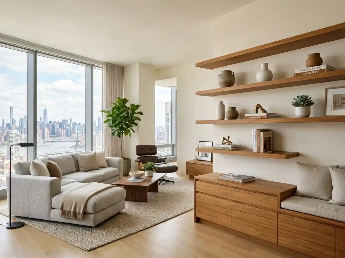 Pengadaan massal furniture apartemen mewah kayu jati