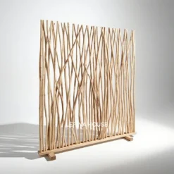 Partisi ruangan dekoratif ranting pohon alami - furniture Jepara - Lefina House