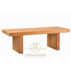 Bangku Jati Solid Elegant LBEN001