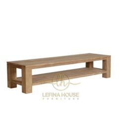 Bangku Jati Solid Minimalis LBEN003