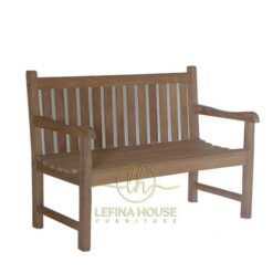 Bangku Jati Halaman Rumah LBEN005