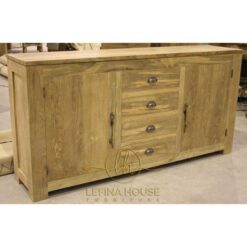 Bufet Jati Minimalis Mewah LBUF014