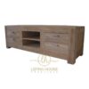 Bufet Jati Minimalis Long 4 Laci LBUF026