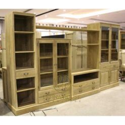 Bufet Jati Minimalis Superior LBUF028