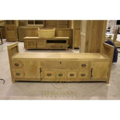 Bufet Jati Minimalis Serbaguna LBUF029