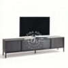 Buffet TV Abu-Abu Minimalis Metal Leg Jepara