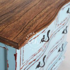 Alternative view of Nakas Laci Shabby Chic Biru Rustic Vintage Artistik