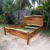 Ranjang Tidur Jati Minimalis Modern Kayu Solid