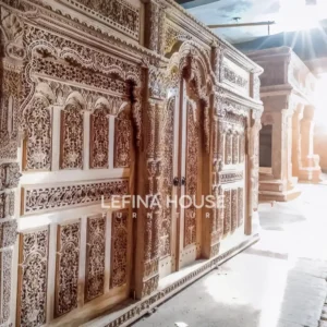 Pintu Gebyok Ukir Mewah LGYK010 – Furniture Jepara Premium dari Lefina House