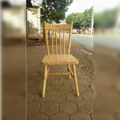 Kursi makan retro jati rudjie – Indonesia furniture Jepara