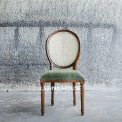 Alternative view of Kursi Makan Jati Rotan Omer