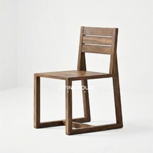 kursi kayu minimalis modern unik