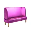 Sofa tamu Scandinavian custom love seat bludru pink