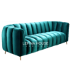sofa tamu elegant custom love seat dimensi 220x90x78cm