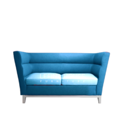 sofa tamu minimalis 2 dudukan love seat dimensi 130x77x91cm