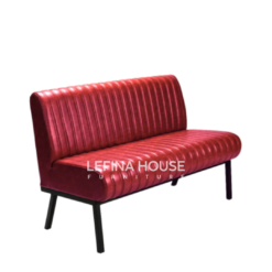 sofa tamu kulit sintetis premium love seat dimensi 120x68x83cm