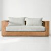 sofa kayu jati minimalis ruang tamu