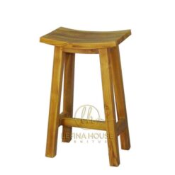 Bar Stool Minimalis Jati LKST002