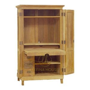 Almari Dapur Minimalis Kayu Solid