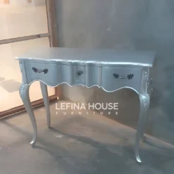 Meja Konsul Minimalis Mewah Grey Vintage Duco LMCL031