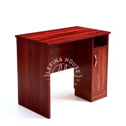 Meja Komputer Kayu Jati Red Mahogany