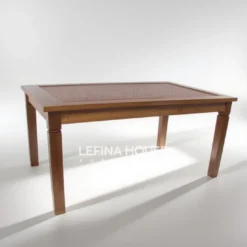 Meja Makan Ukiran Panel