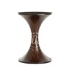 side table jati hourglass walnut gloss