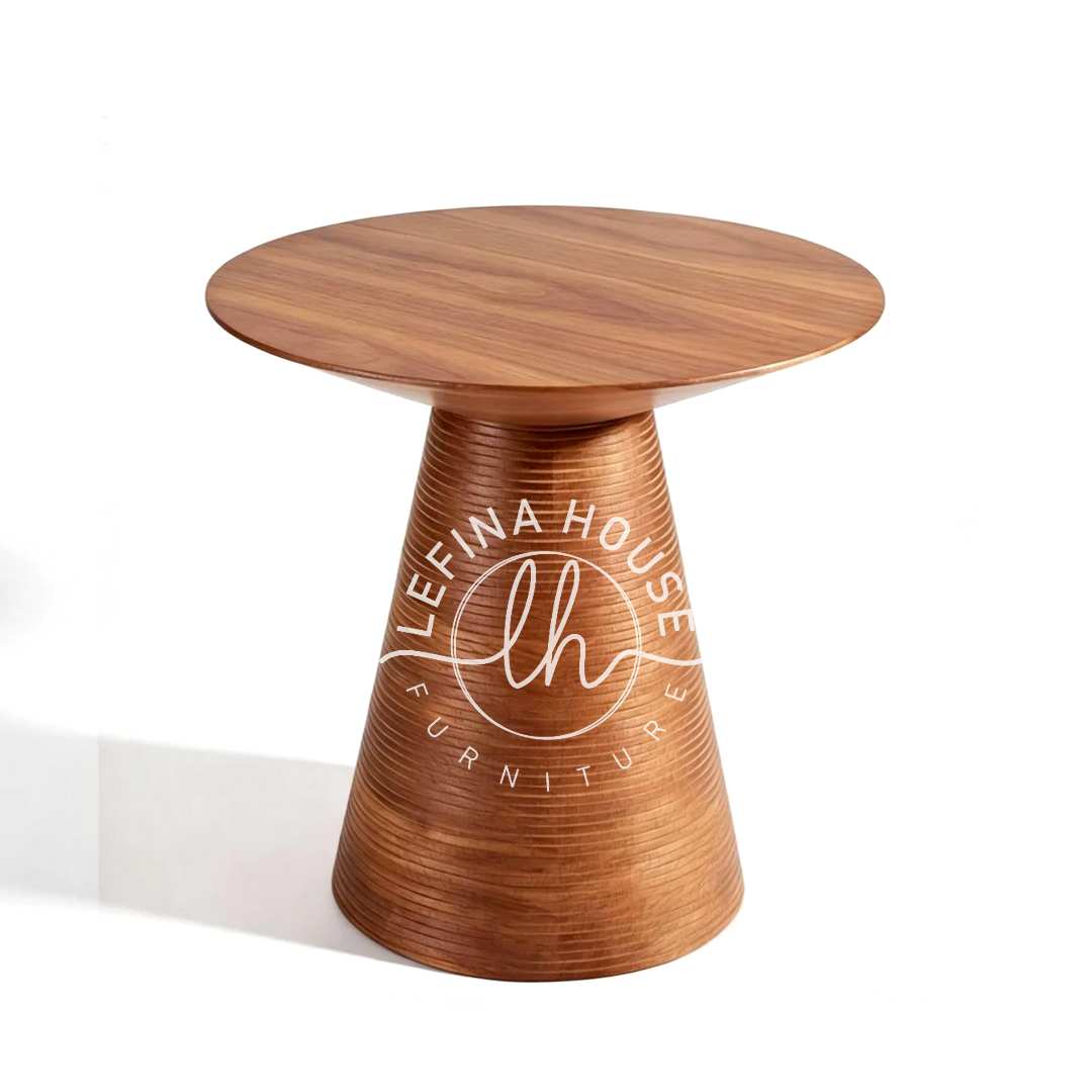 Nakas Kerucut Jati Minimalis Natural