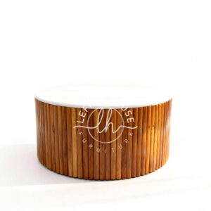 Ukuran Meja Tamu Kayu Bundar Klasik Modern Furniture Kayu