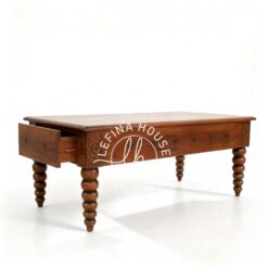 Meja Kayu Solid Klasik Minimalis