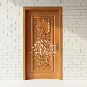 Kusen Pintu Kayu Minimalis Jati Klasik Lefina House
