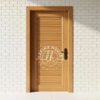 Pintu panel louver kayu jati desain jalusi ventilasi udara lancar anti pengap