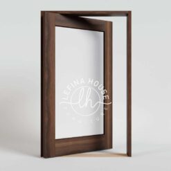 Pintu kusen kayu jati berkualitas satu set lengkap desain tradisional modern kokoh