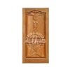 Pintu klasik berornamen pintu panel kayu ukiran detail mewah bahan jati solid