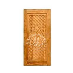 Pintu jati minimalis model terbaru desain kekinian fresh bahan TPK finishing halus