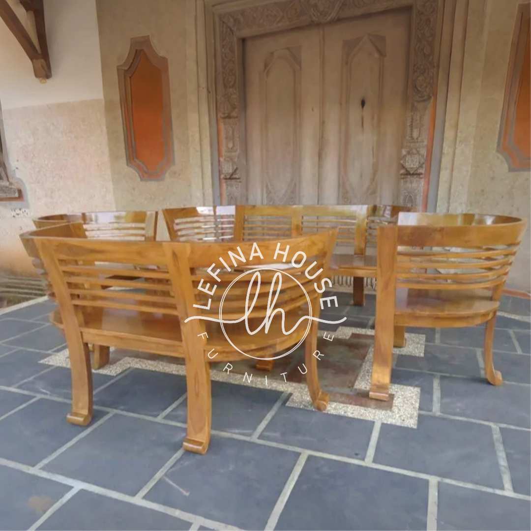 Set kursi tamu jati minimalis kaki gajah besar