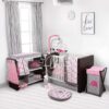 Set Baby Box Lengkap untuk anak perempuan dengan tema warna Pink dan Abu-abu.