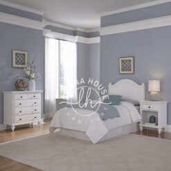 Set kamar tidur anak putih