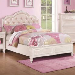 Kamar set ranjang jok pink