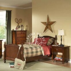 Kamar set jati minimalis