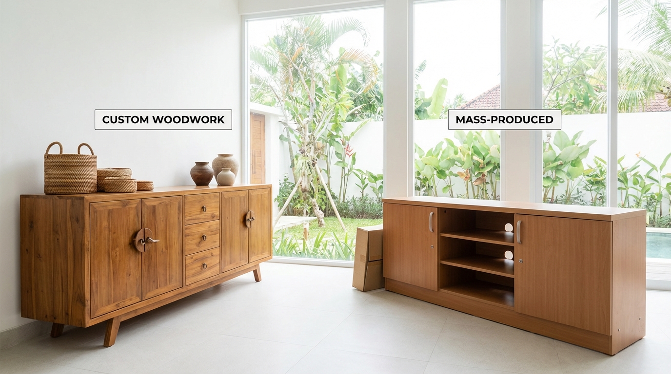 perbandingan Custom Furniture